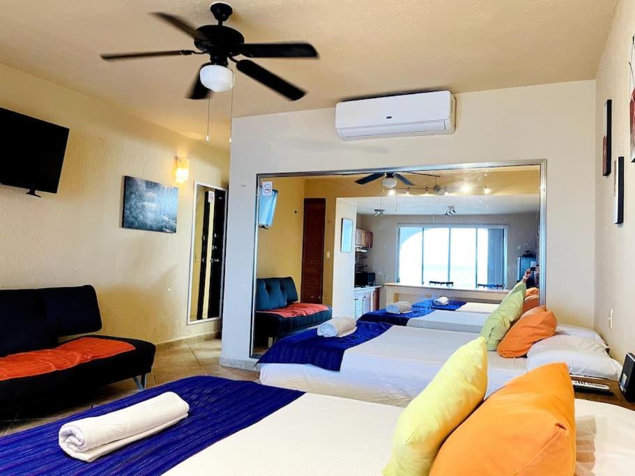 Punta Me Apartment Beach Front In The Hotel & Waterpark Cancun Dış mekan fotoğraf